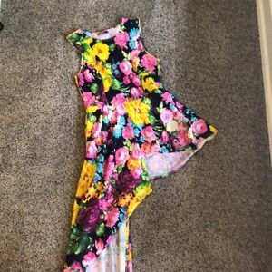 Show stopper! Asymmetrical peplum top